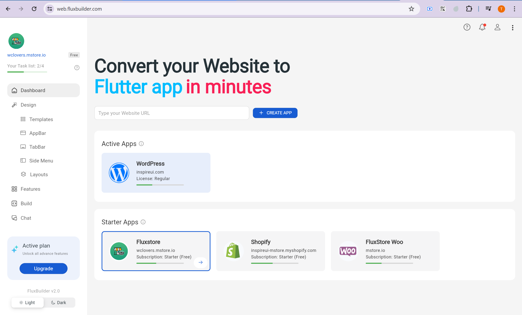 Web Version UI