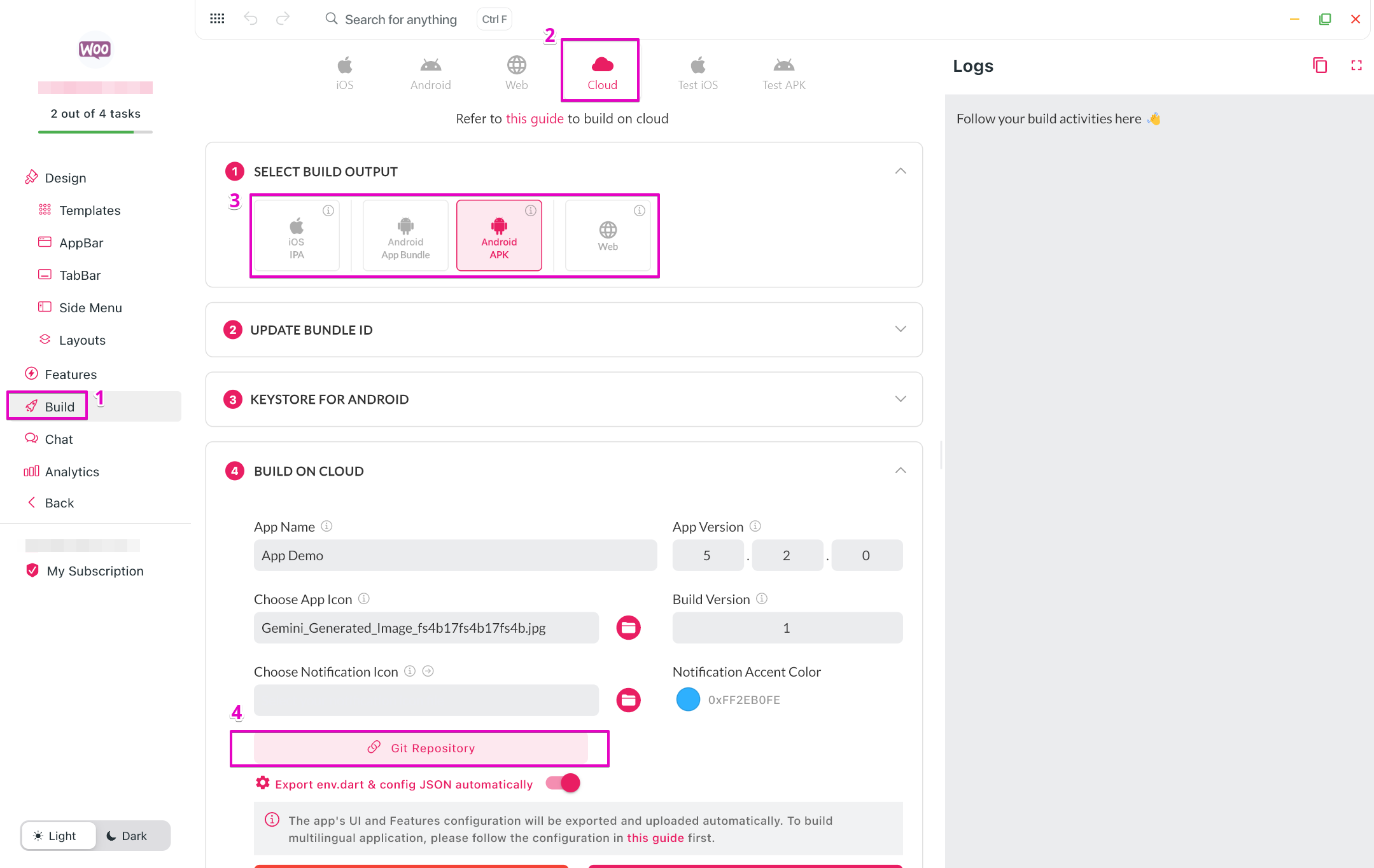 Git Repository Integration