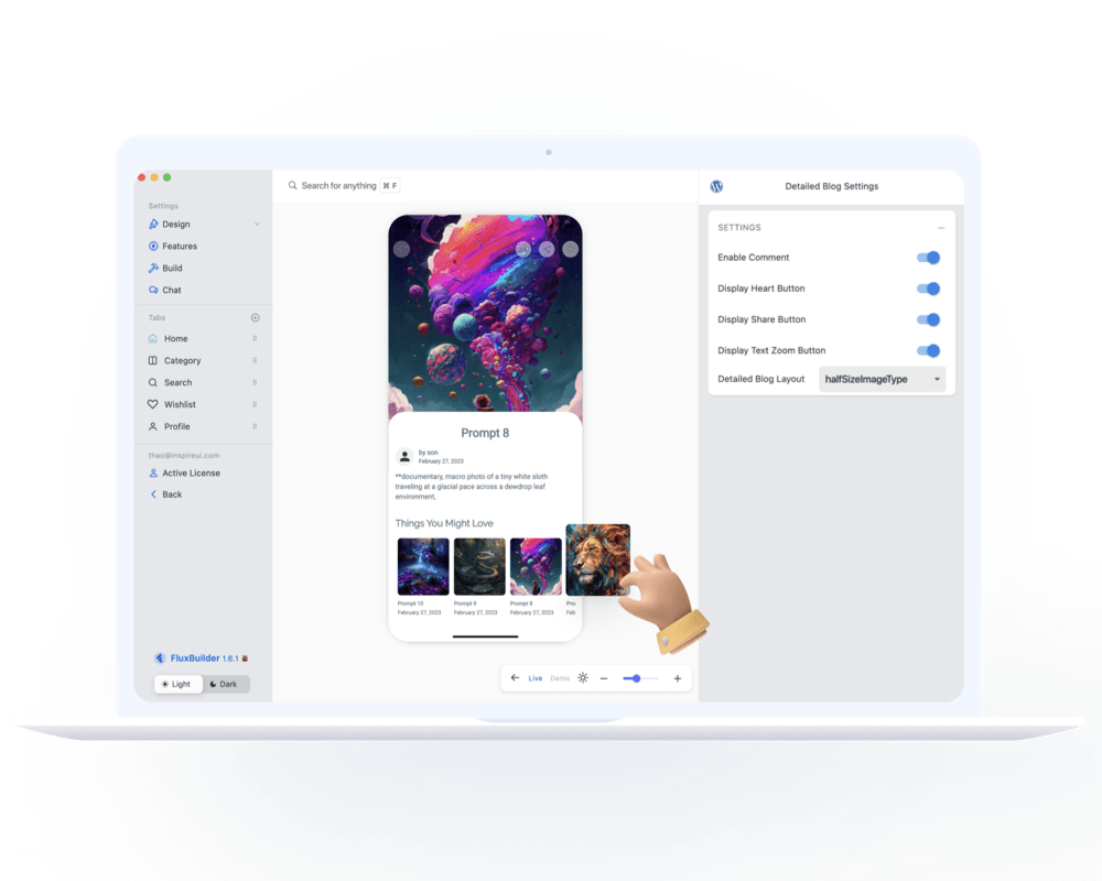 Drag & Drop Features - Feature Screenshot