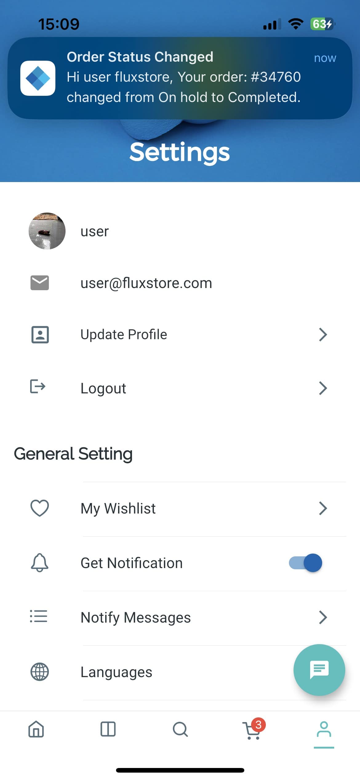Push Notifications - Feature Screenshot